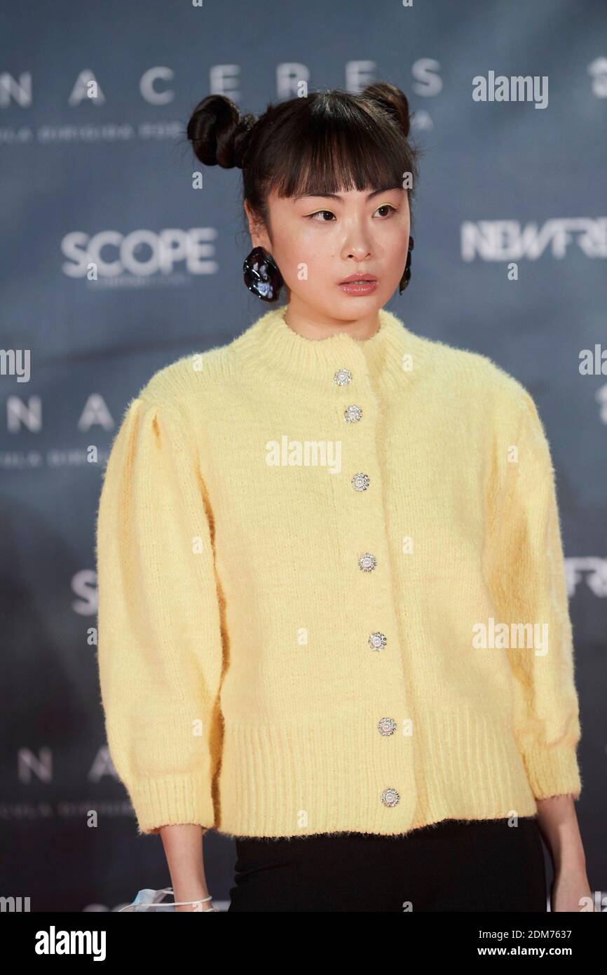 December 16, 2020, Madrid, Madrid, Spain Actress Chacha Huang attends