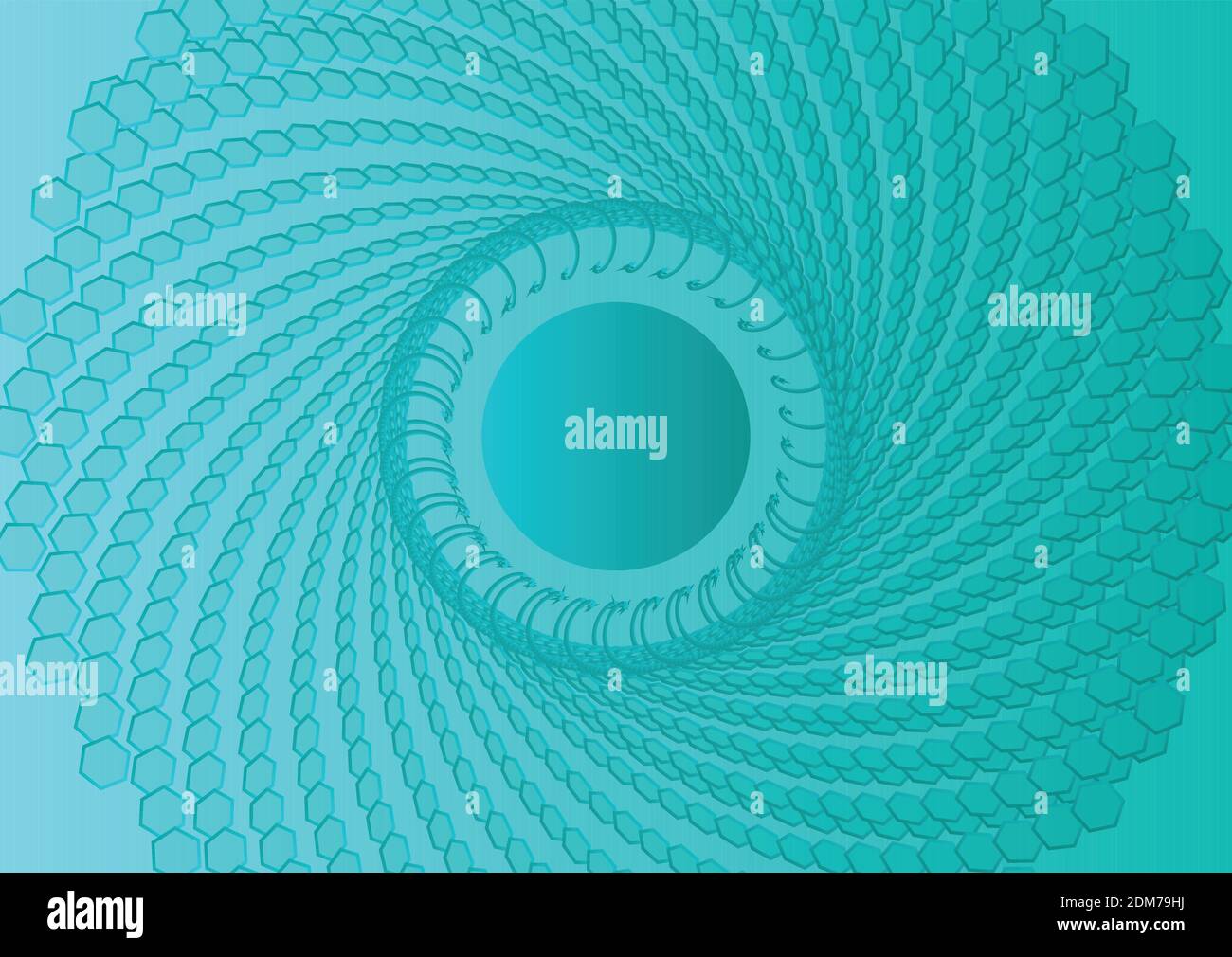 Creative hexagonal background Stock Vector