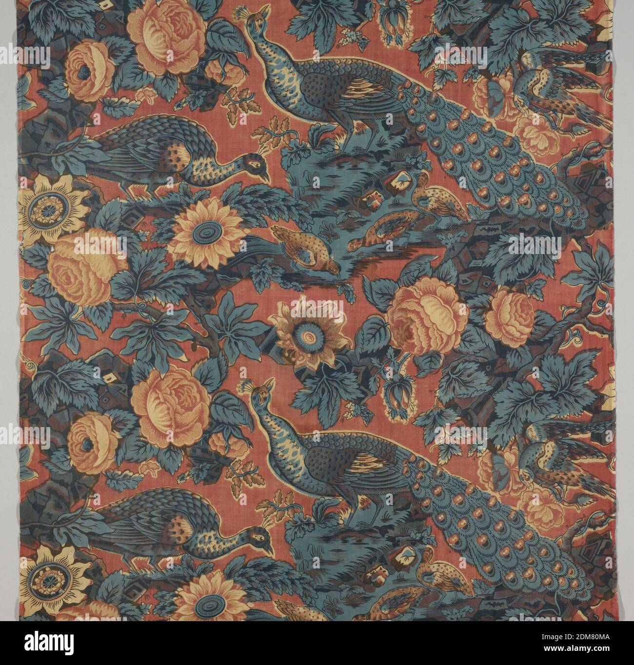 Old Peacock Textile Printing Block From Jaipur - Ca 1930 Old Peacock Textile Printing Block From Jaipur - Ca 1930