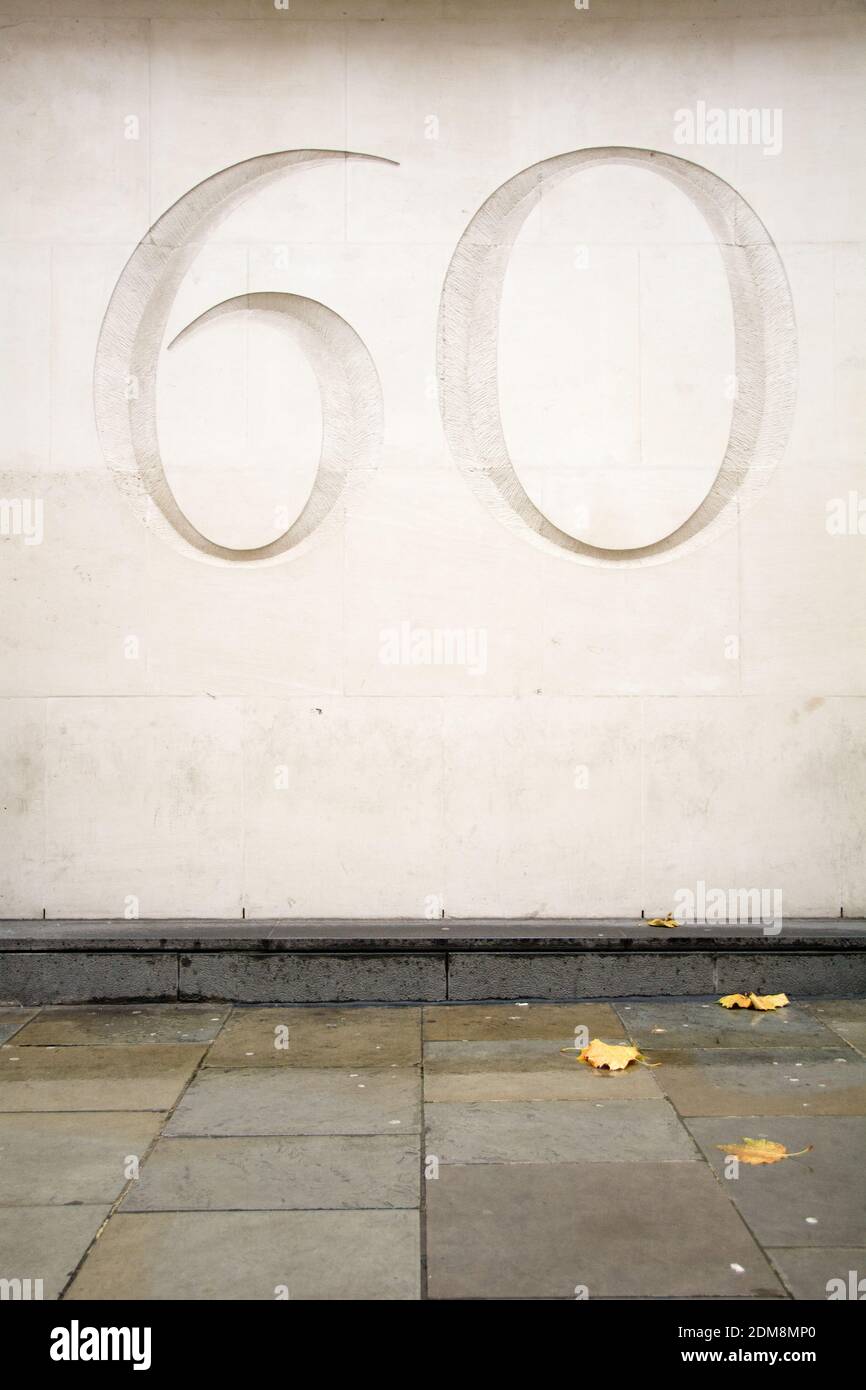 60 the new 40, London, U.K. Stock Photo