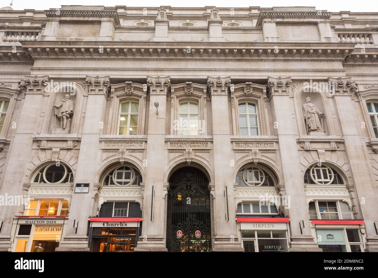 Sir Thomas Gresham's The Royal Exchange, City of London, U.K. Stock Photo