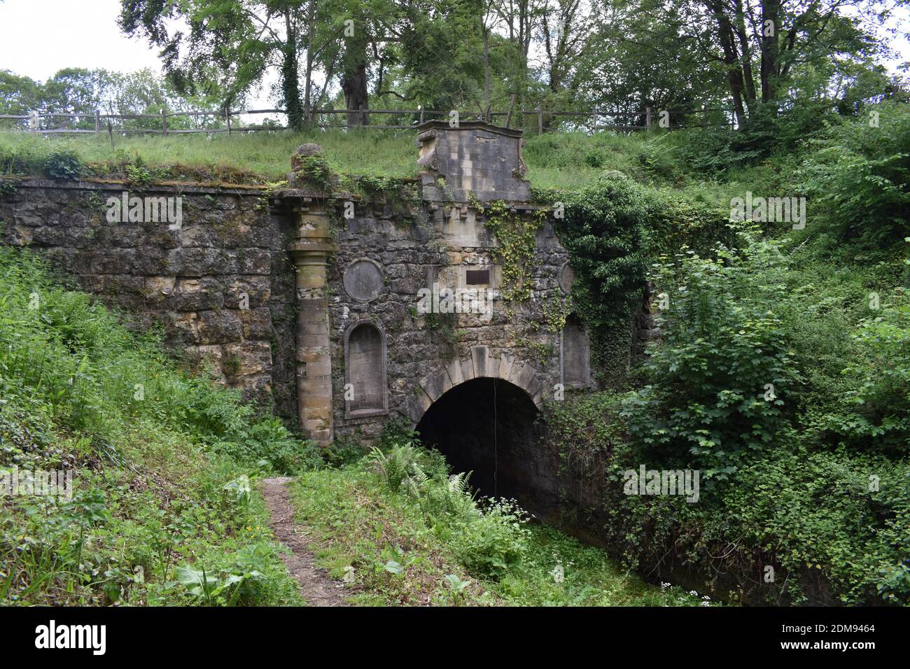 The eastern portal of Sapperton Canal tunnel. At two miles in length it