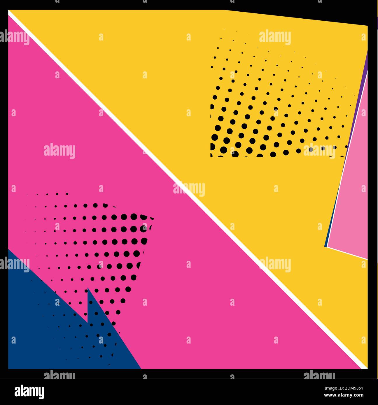 Halftone comic background Stock Vector