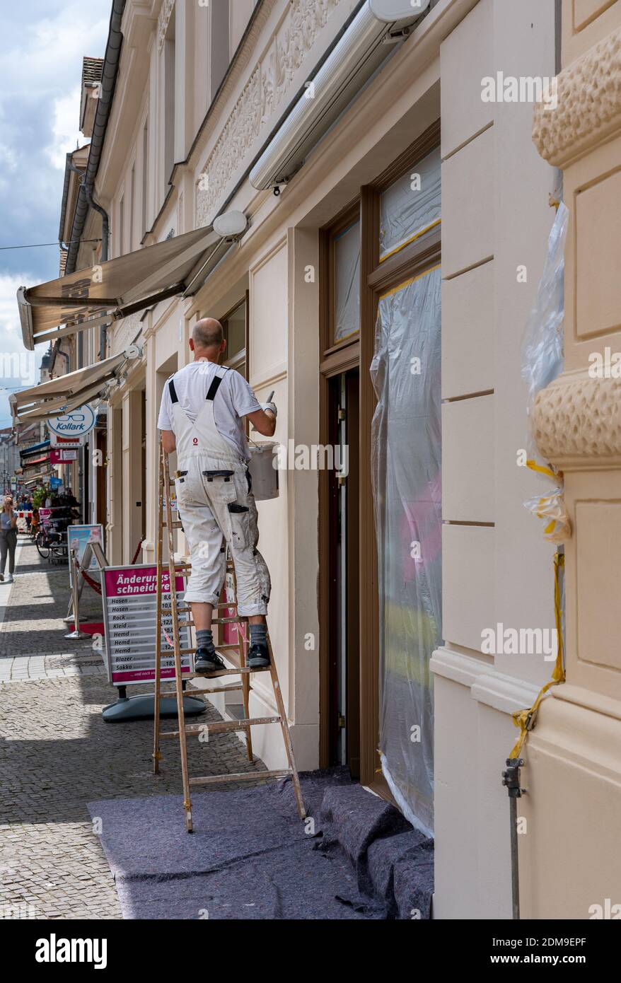Craftsman At Working Stock Photo