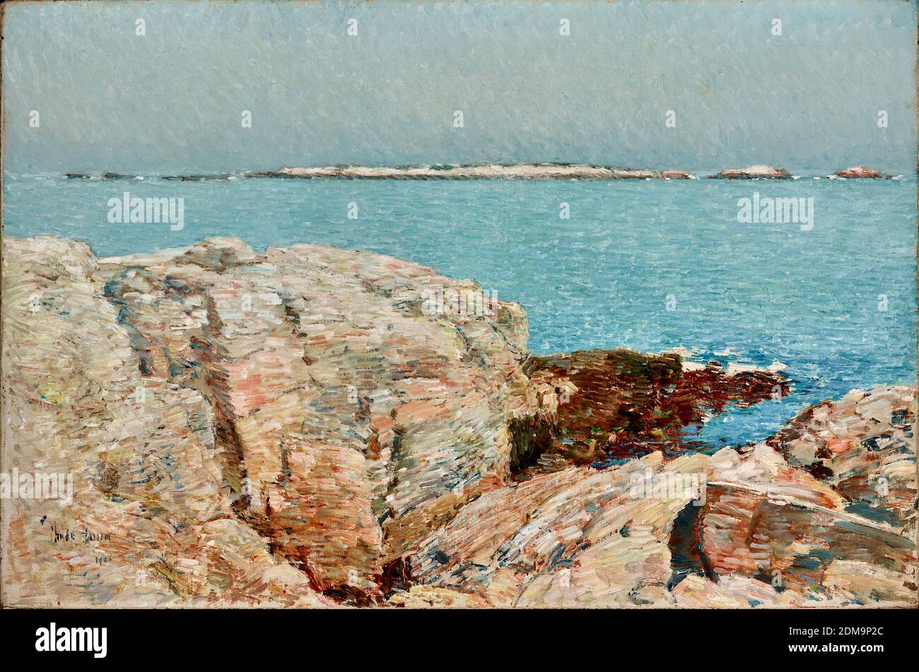 Duck Island 1906 American Impressionist Painting by Childe Hassam