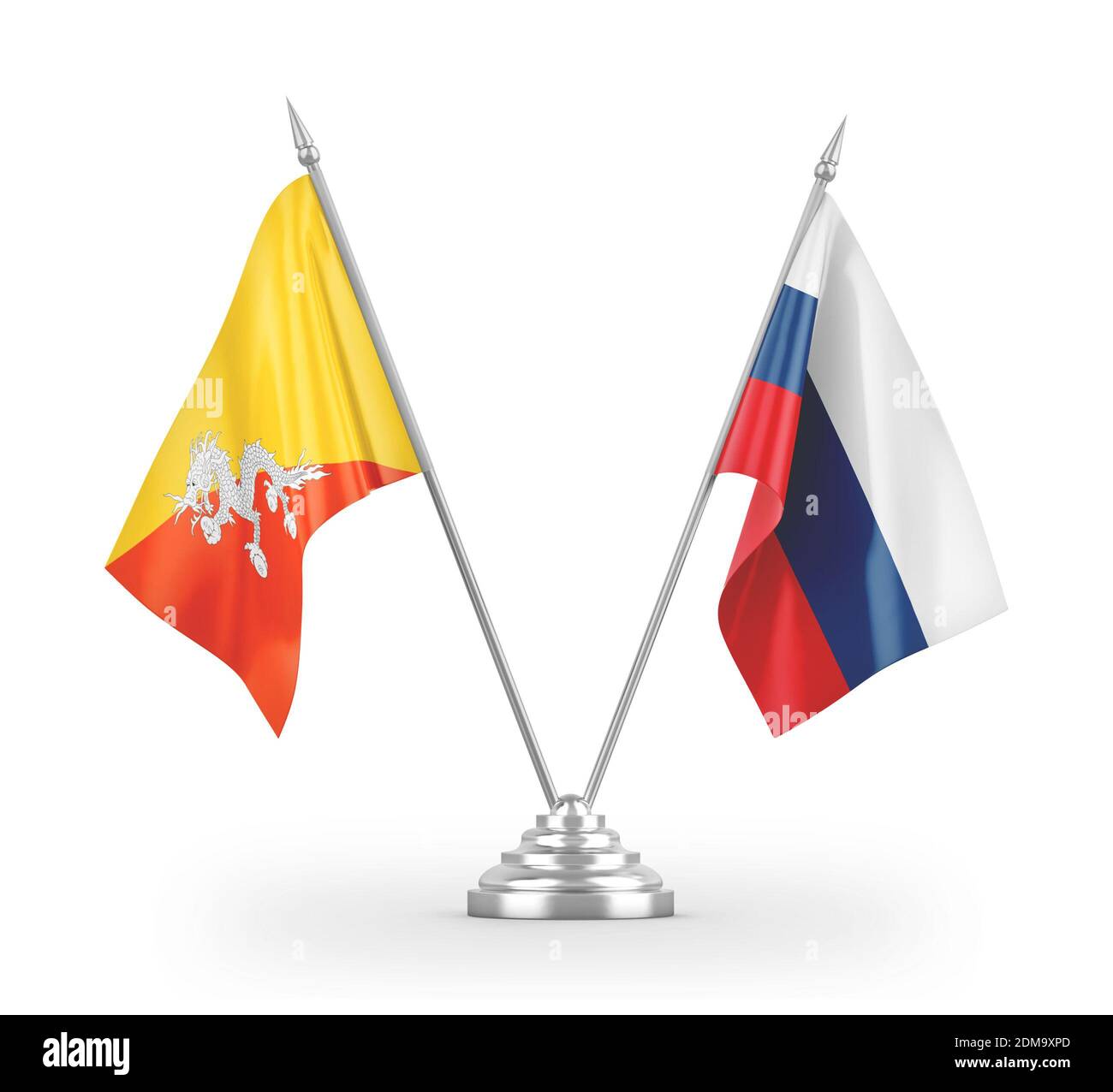Russia bhutan flag hi-res stock photography and images - Alamy