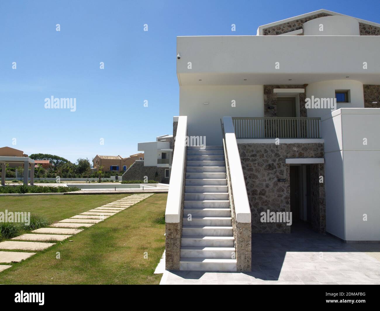 Thalassa Suites, Almiros, Corfu, Greece Stock Photo