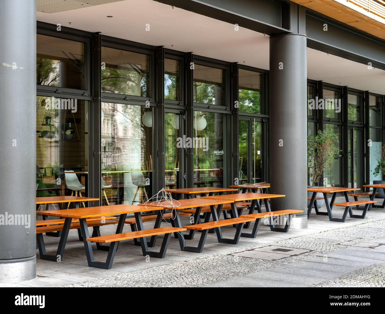 Bankruptcy In The Catering Industry Stock Photo
