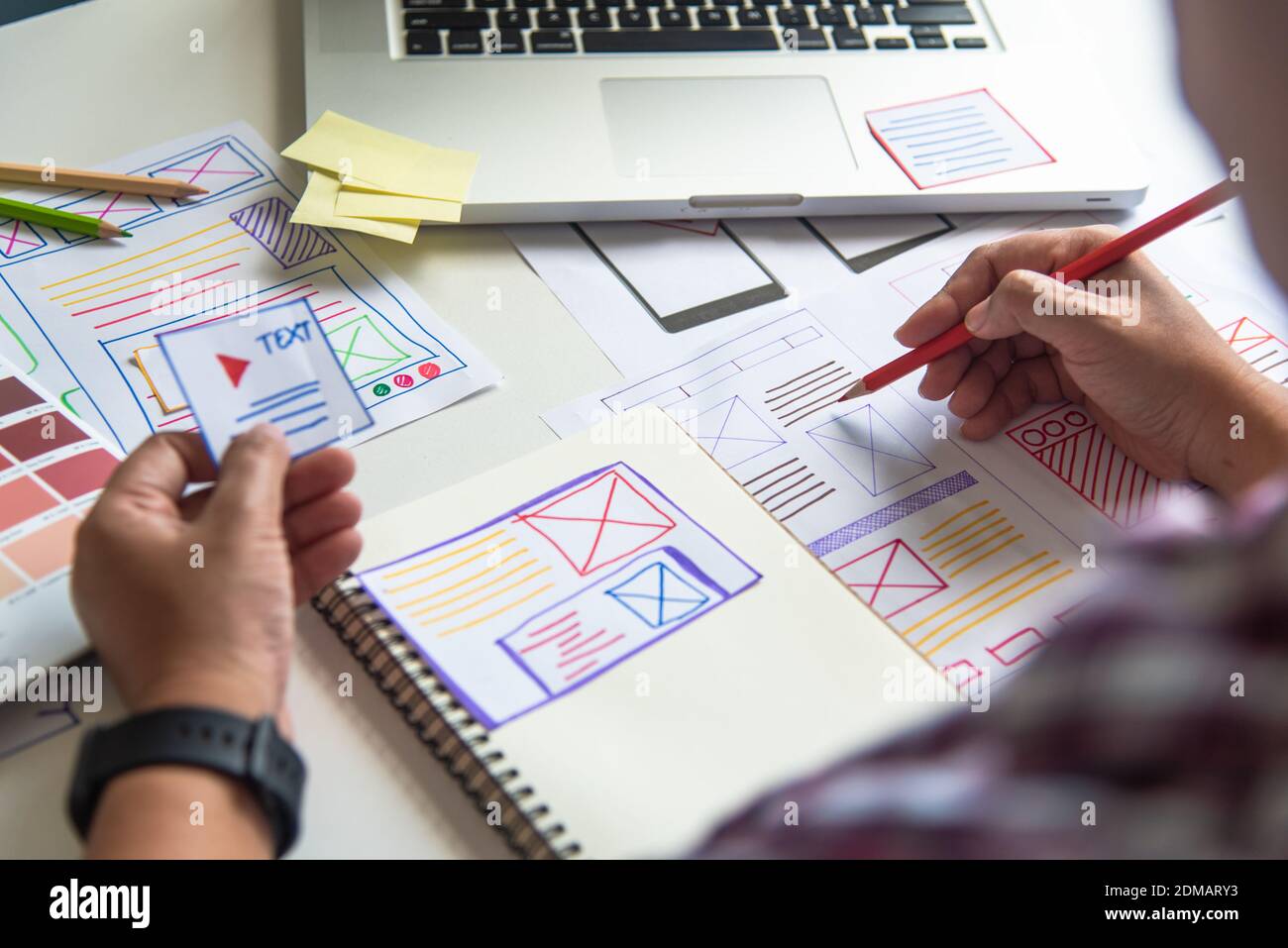 Designing Ideas High Resolution Stock Photography and Images - Alamy