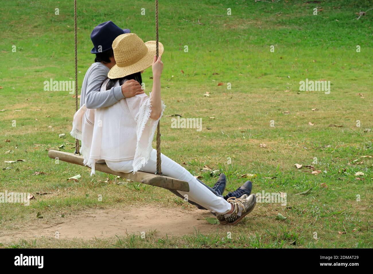 Mature couple swinging hi-res stock photography and images - Alamy