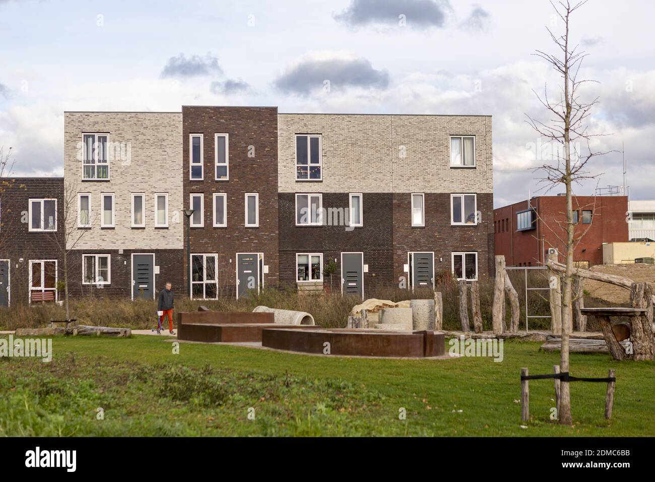 ZUTPHEN, NETHERLANDS Dec 04, 2020 Modern stark playful straight