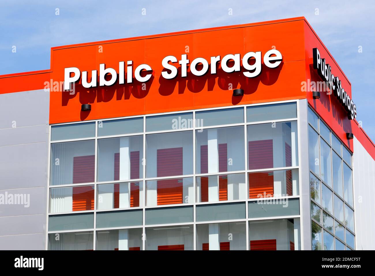 Public Storage, 5002 2nd Ave, Brooklyn, NY. exterior of a self-storage facility in the Sunset Park neighborhood. Stock Photo