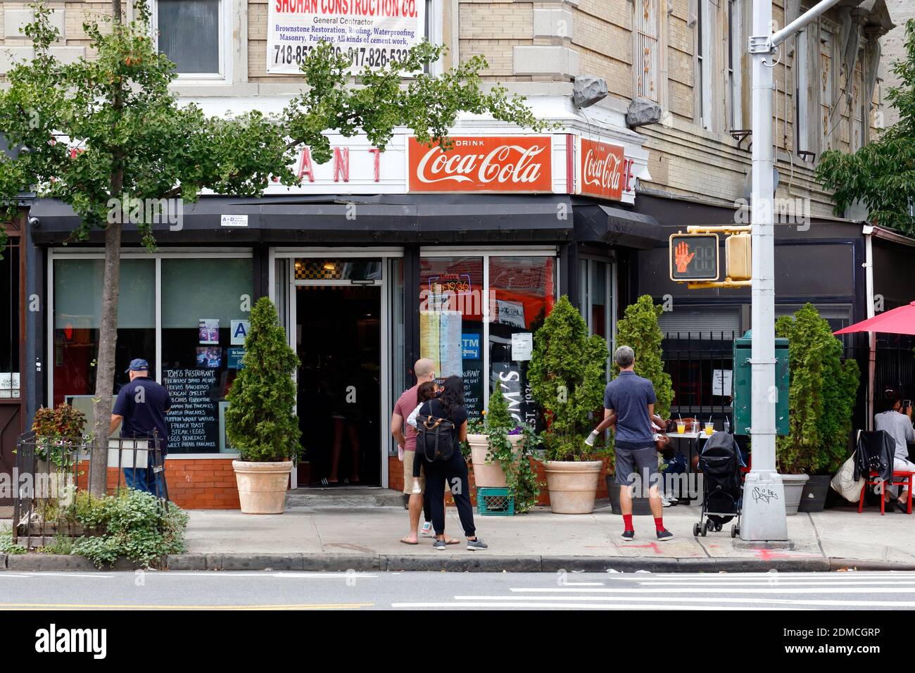 Tom’s, 782 Washington Ave, Brooklyn, New York. NYC storefront photo of a restaurant and luncheonette in the Prospect Heights neighborhood. Stock Photo