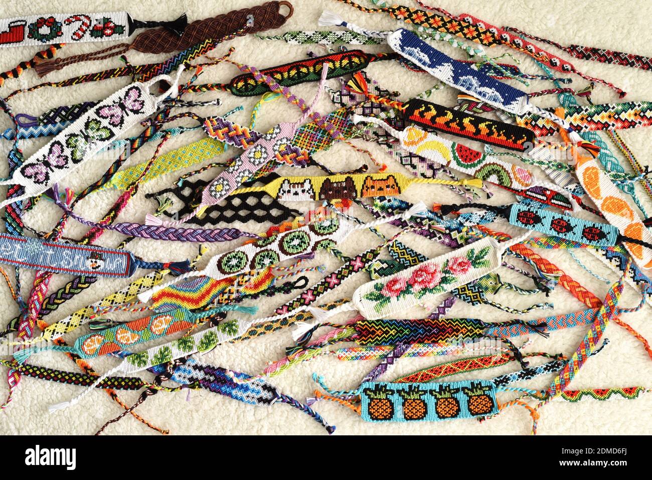 Embroidery Floss Hair Wrap Patterns