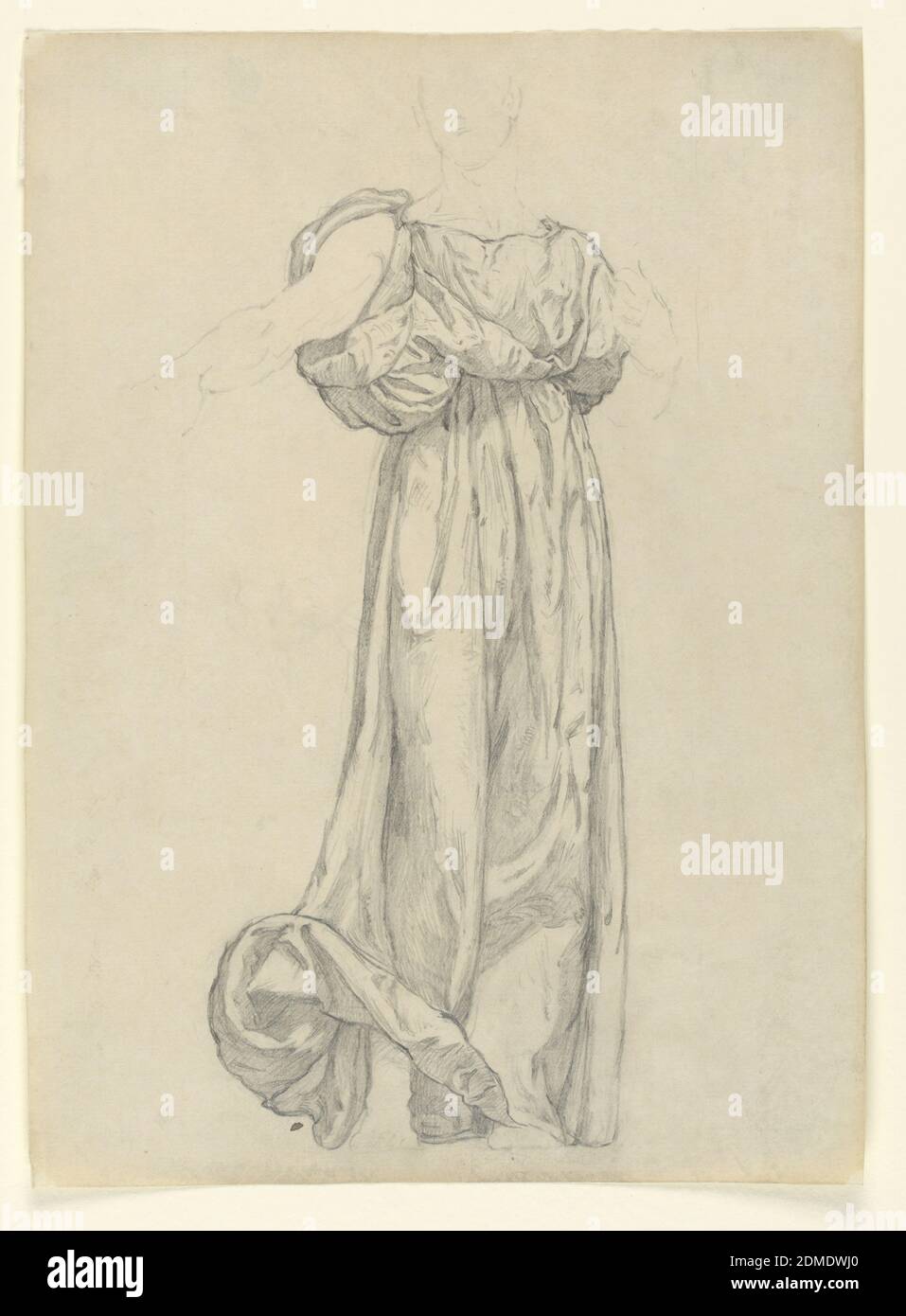 Full length gown hi-res stock 