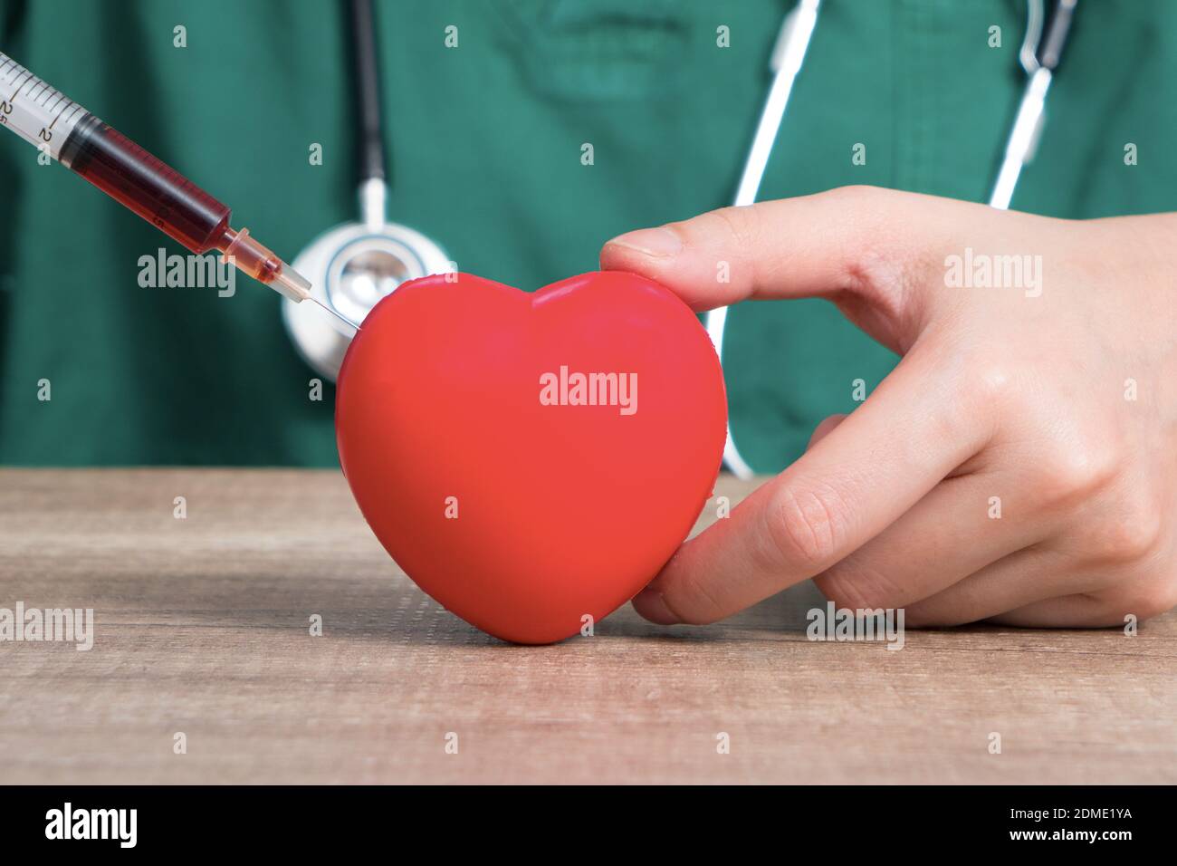 Hypodermic syringe wood hi-res stock photography and images - Alamy
