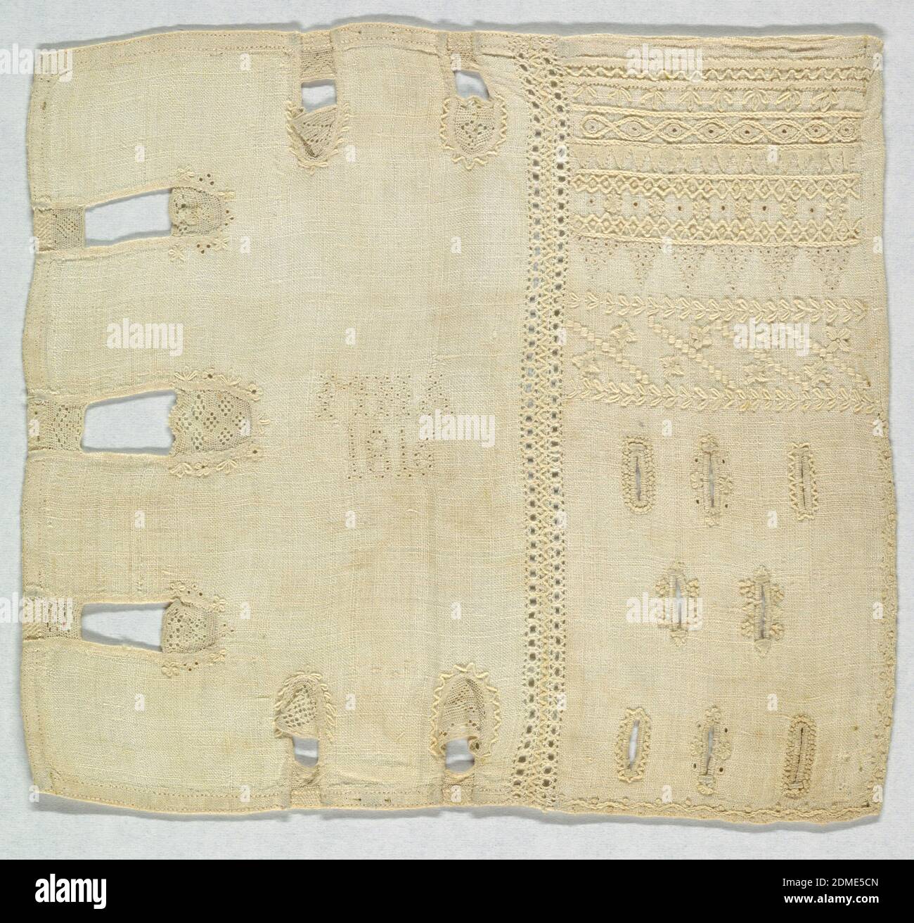 Two separate samplers sewn together hi-res stock photography and images ...