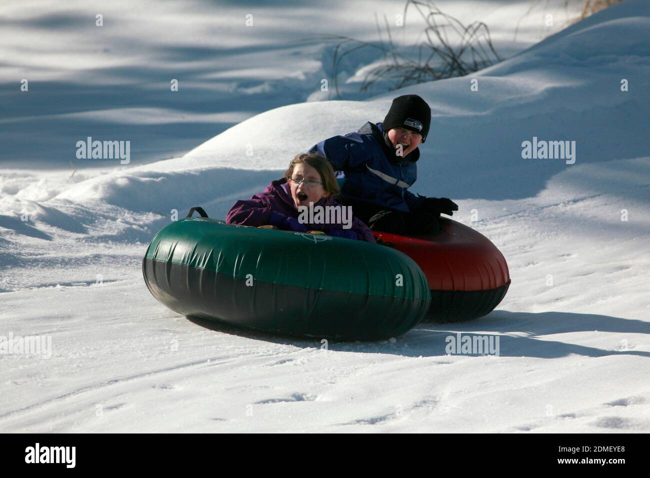 Echo Valley Ski area in the Lake Chelan Valley constructed a tubing