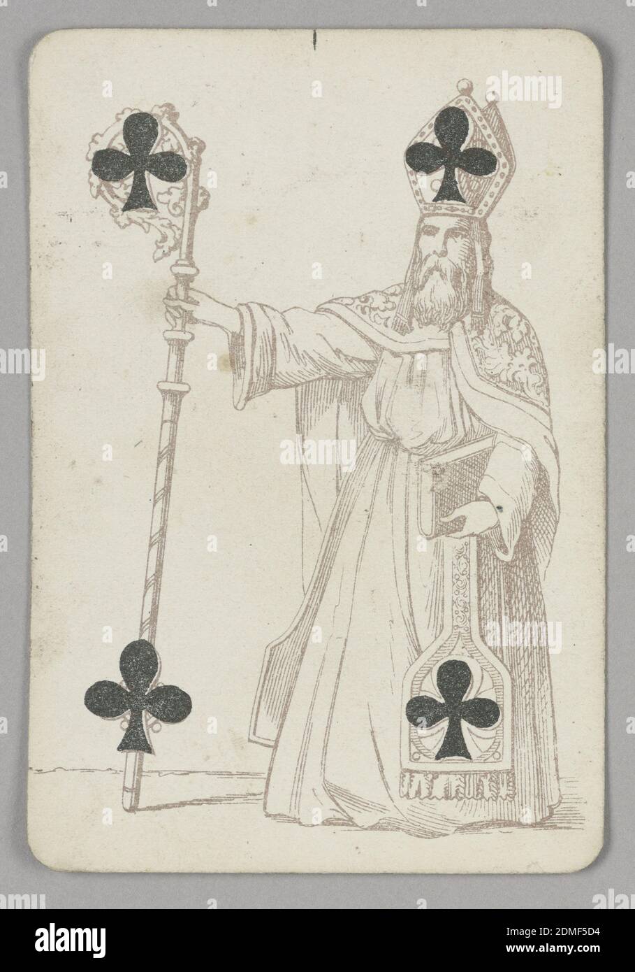 Four of Clubs, E. Le Tellier, French, active late 19th century, B.P
