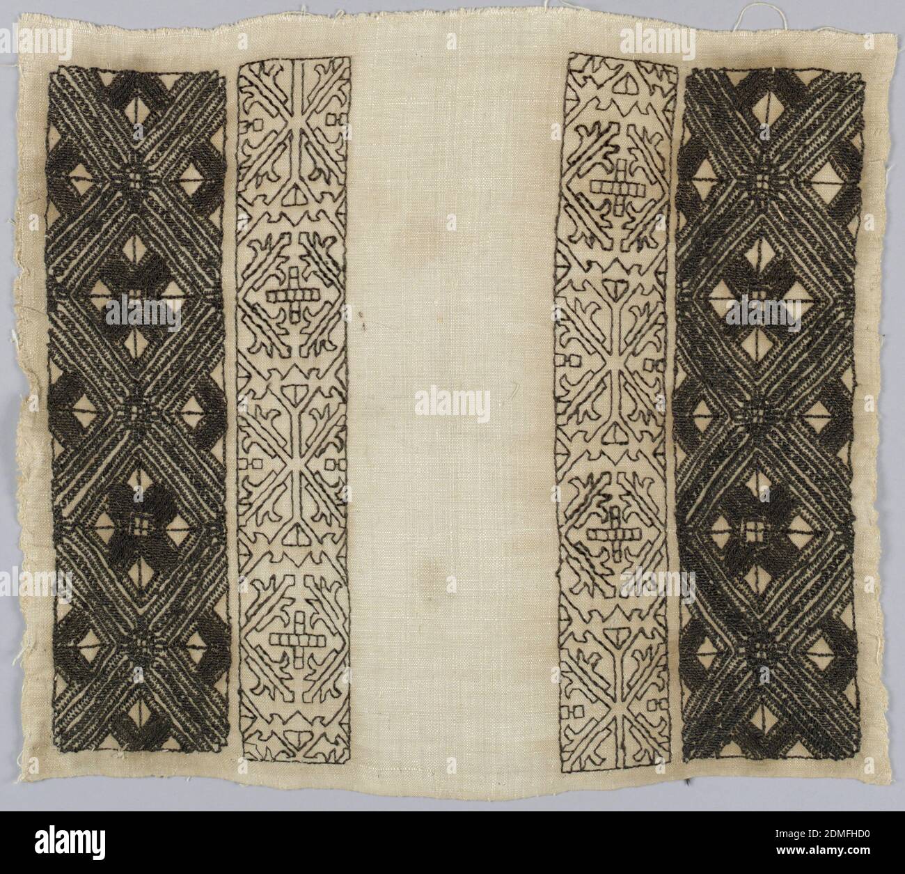 Embroidery, Medium linen and silks Technique embroidery, Small panel