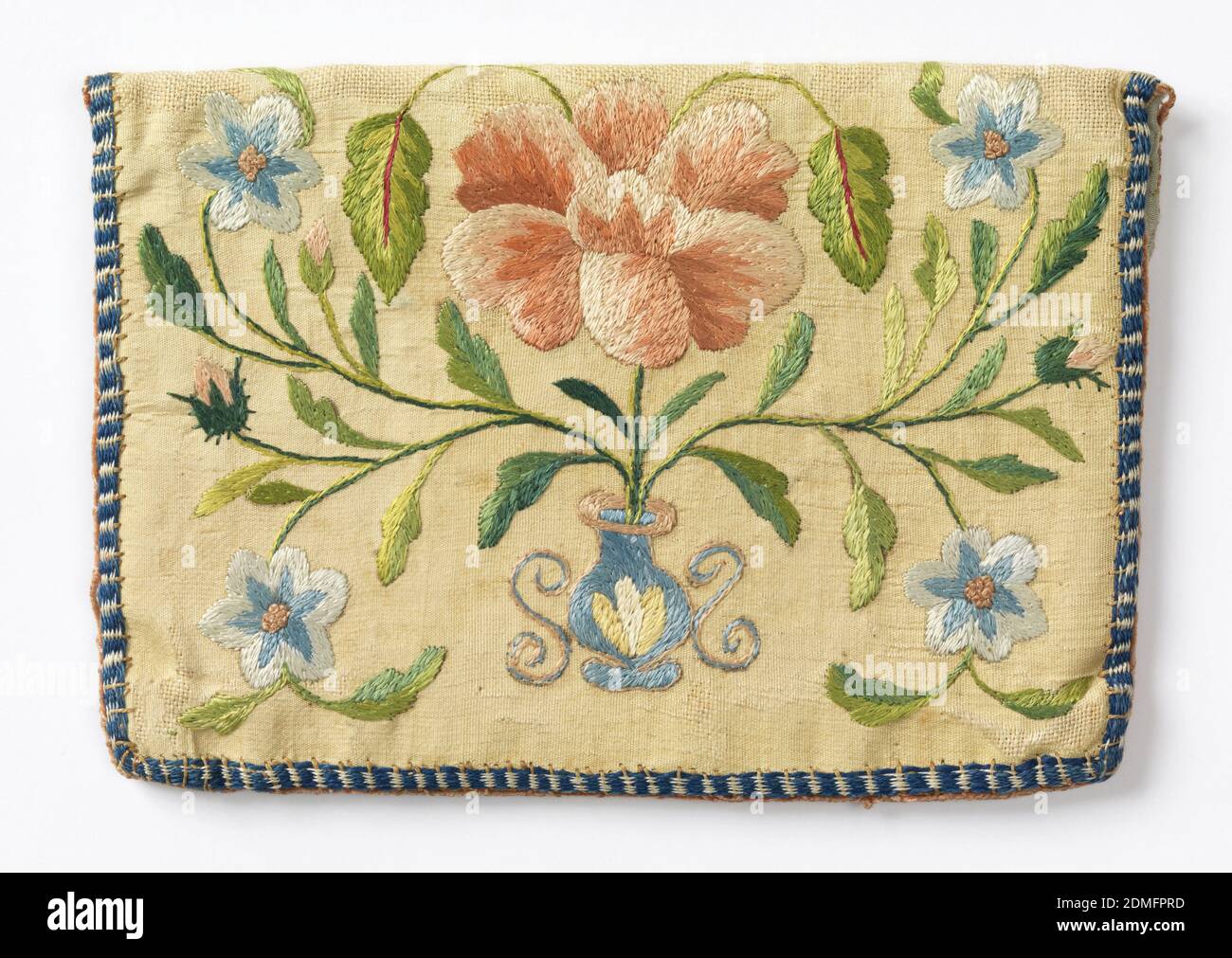 Yellow Gold Paisley Embroidered Silk main image 1