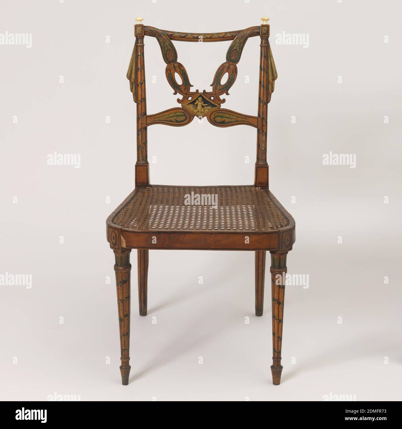 Rounded back white chairs hi-res stock photography and images - Alamy