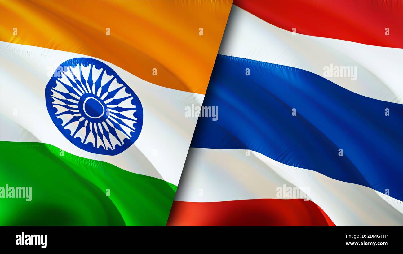 India and Thailand flags. 3D Waving flag design. India Thailand flag, picture, wallpaper. India vs Thailand image,3D rendering. India Thailand relatio Stock Photo - Alamy India and Thailand flags. 3D Waving flag design. India Thailand flag, picture, wallpaper. India vs Thailand image,3D rendering. India Thailand relatio Stock Photo - Alamy