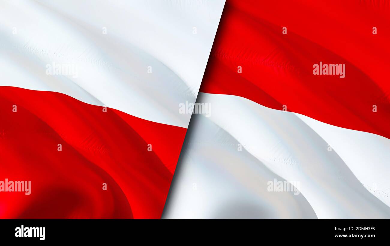 3D Polish flag Stock Photo - Alamy