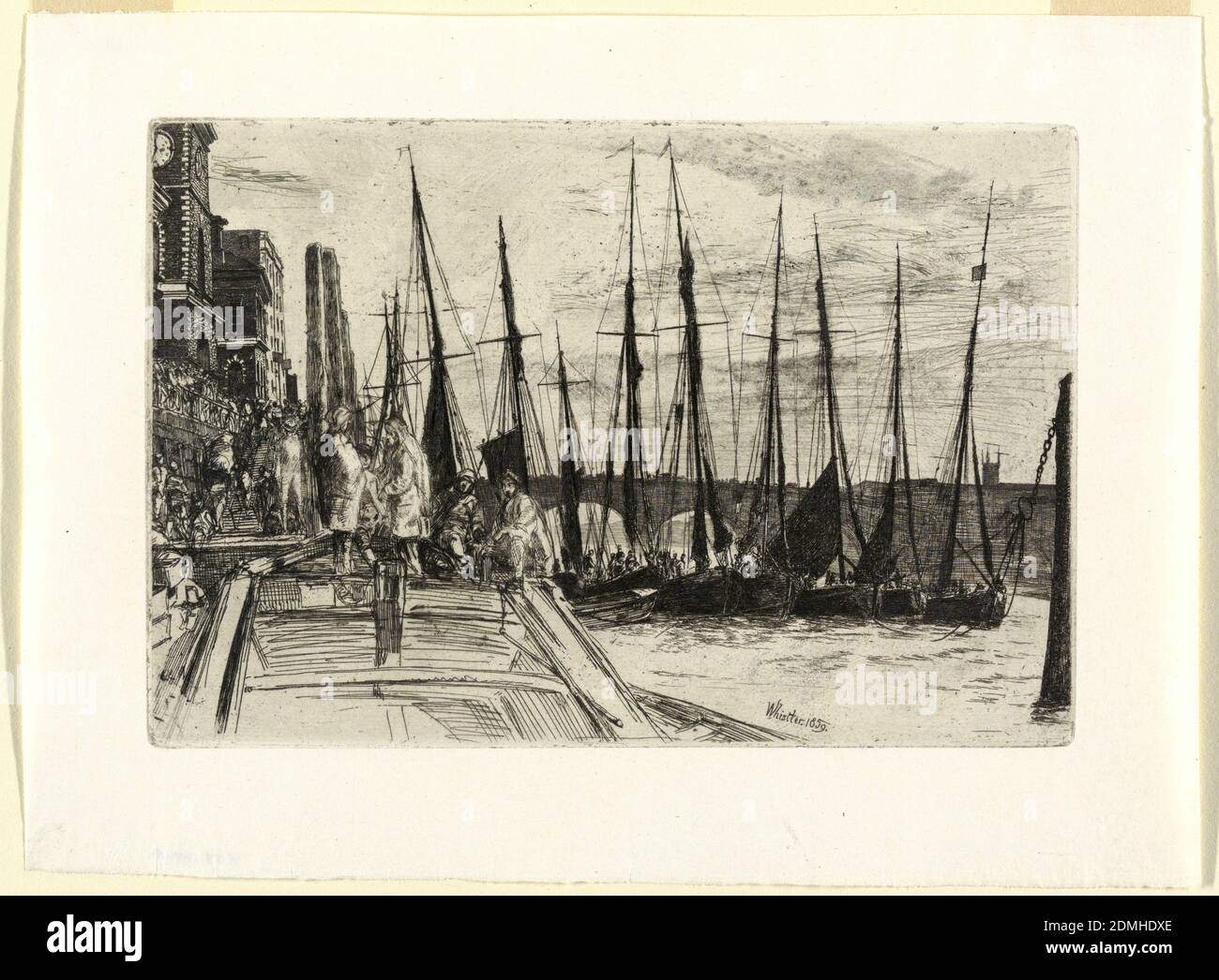 Billingsgate, James McNeill Whistler 