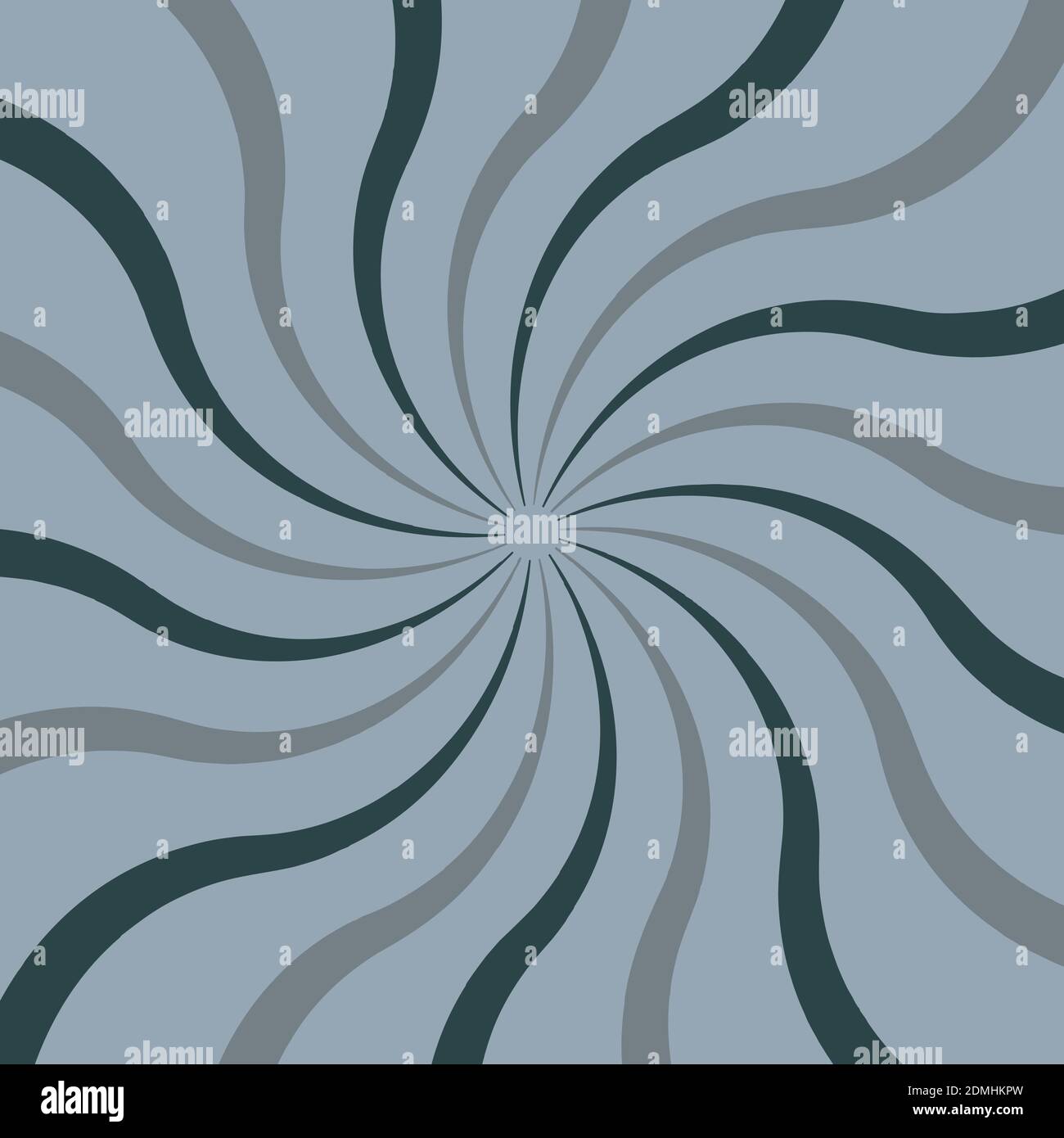 An abstract retro swirl background image. Stock Vector