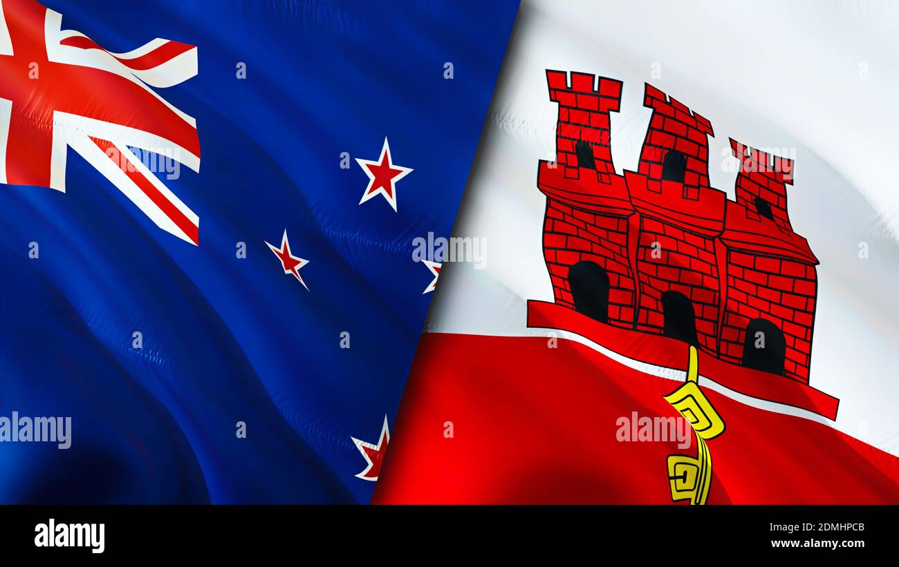 New zealand gibraltar flag hires stock photography and images Alamy