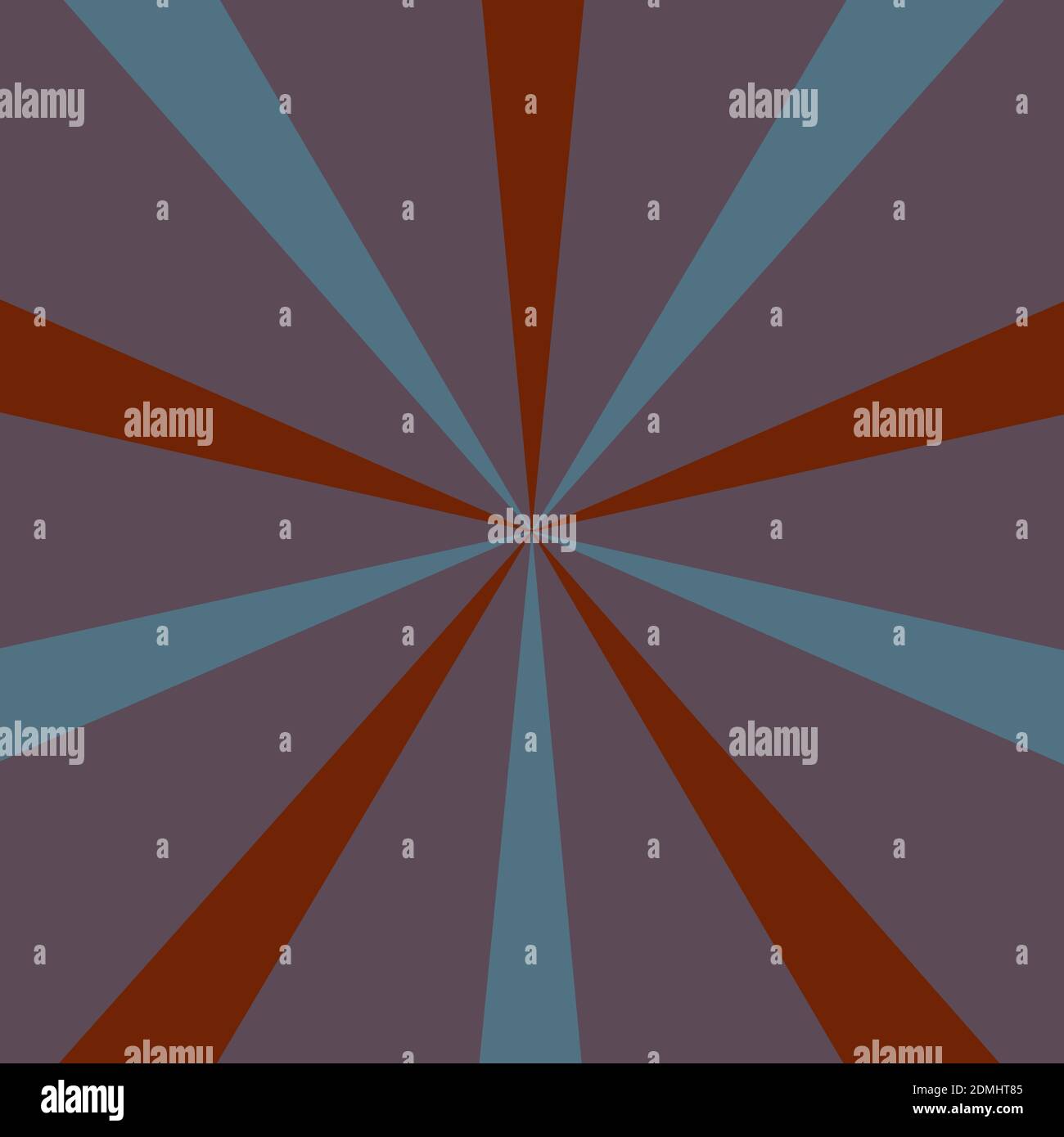 An abstract retro sunburst shape background image. Stock Vector