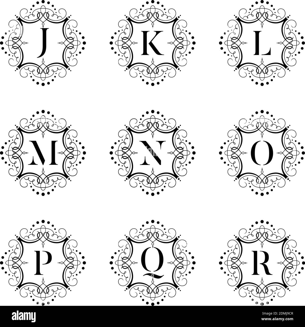 Download Luxury Logo Set High Resolution Stock Photography And Images Alamy