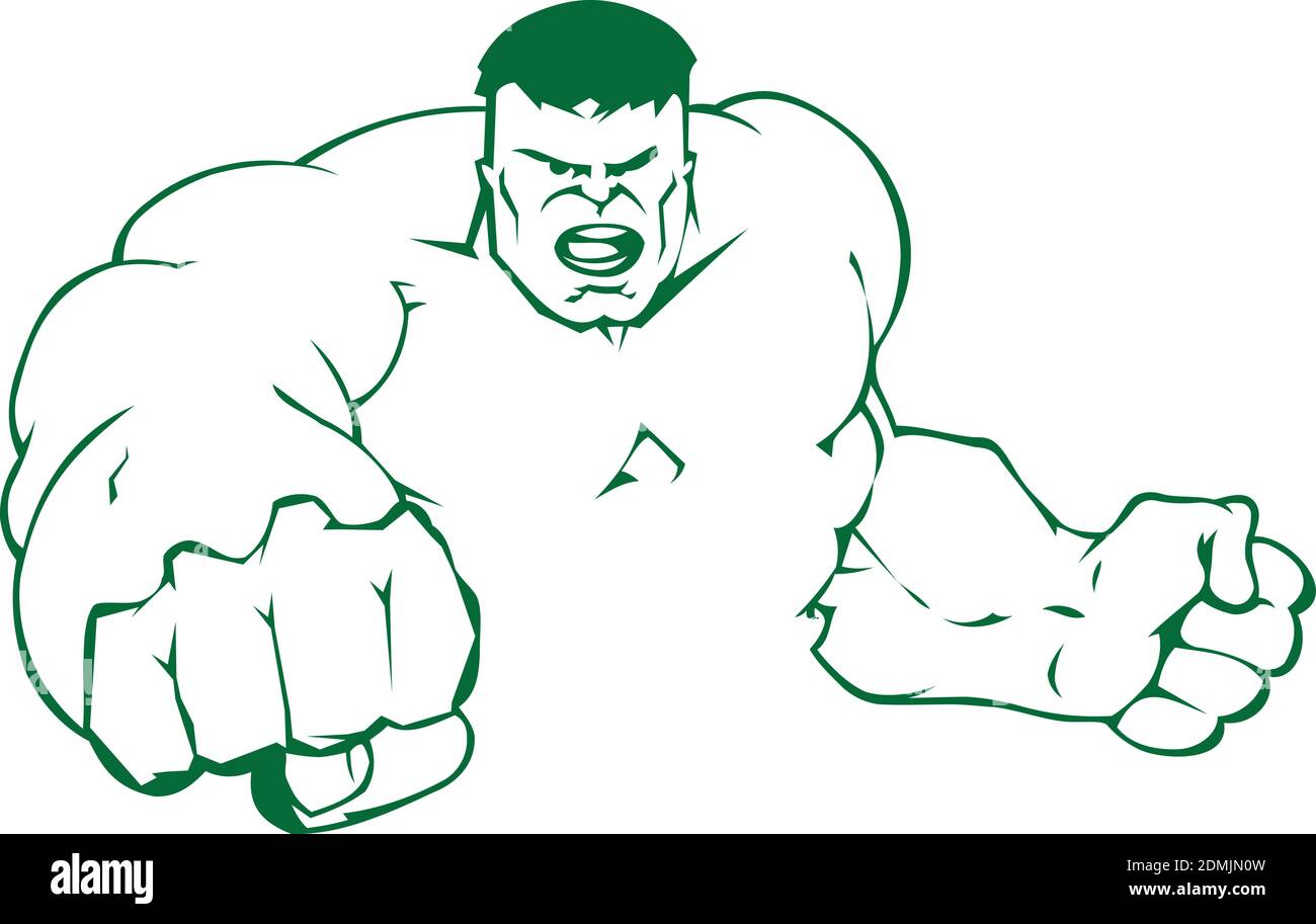 Vector design hulk. Super hero. Vector illustration, EPS 10 Stock Vector  Image & Art - Alamy