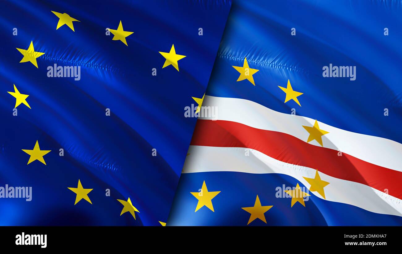 European union cape verde flag hi-res stock photography and images - Alamy