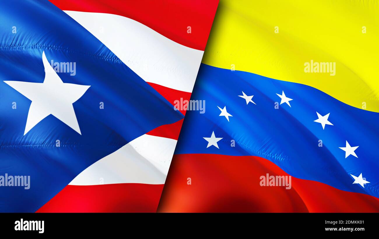 Puerto rico venezuela flag hi-res stock photography and images - Alamy