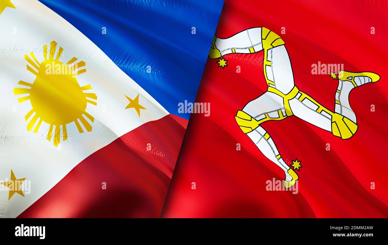 Philippines isle of man flag hi-res stock photography and images - Alamy