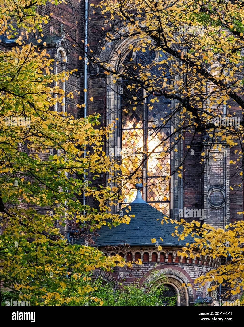 Berlin Zionskirche Protestant church stained glass windowThe Zion