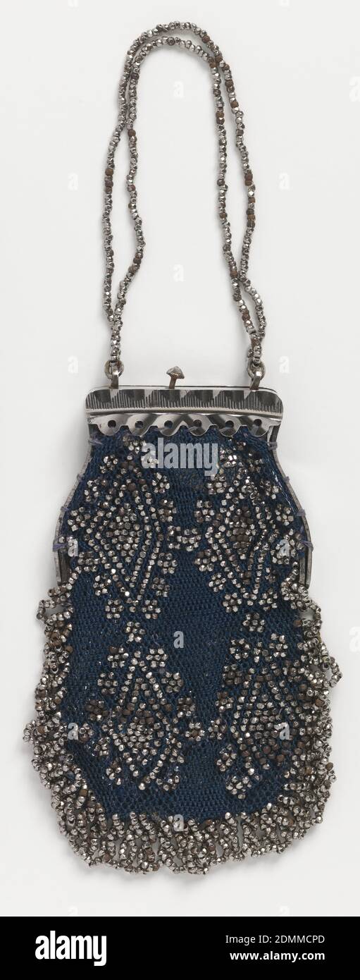Simple Beaded Bag | Knitting Patterns | Let's Knit Magazine