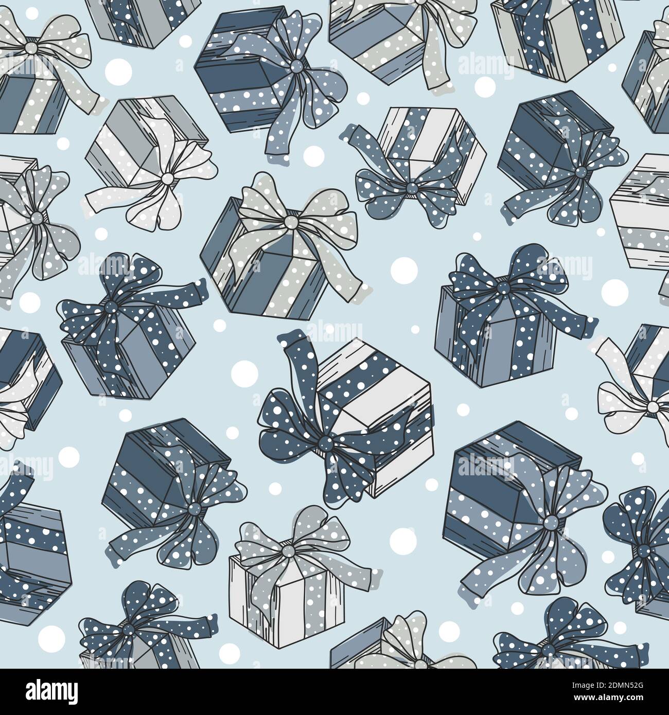 Blue christmas on sale wrapping paper