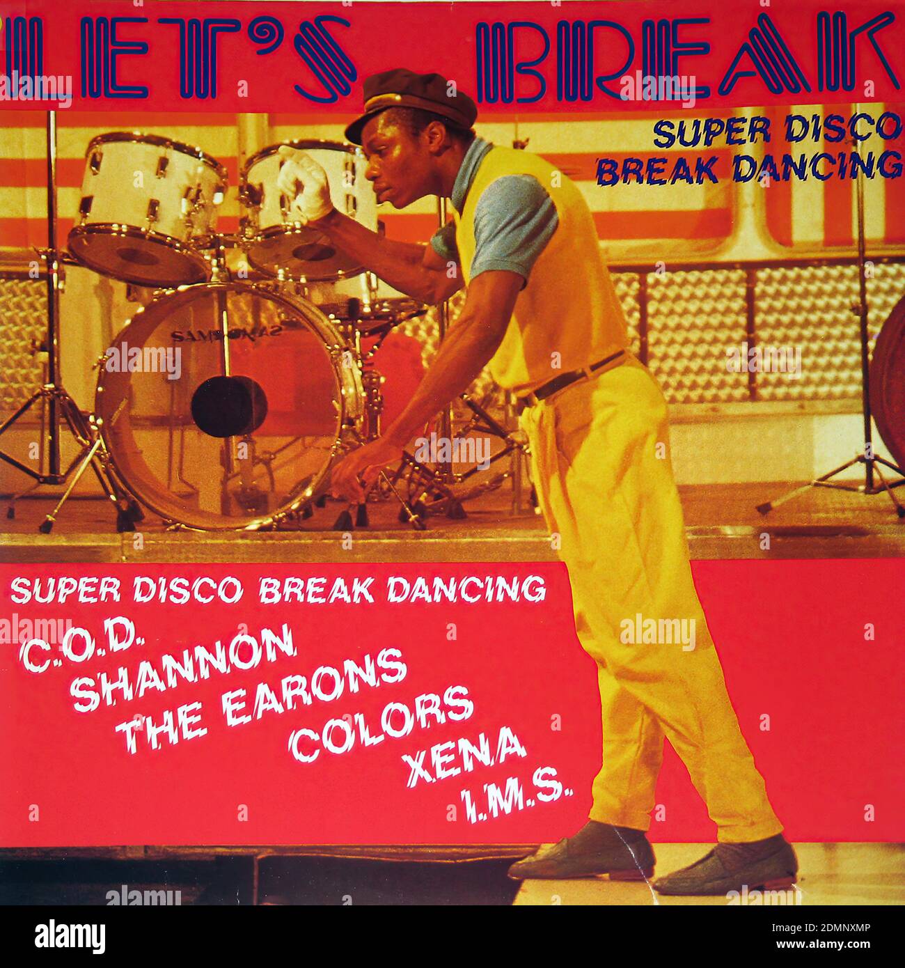 Let's Break Super Disco Break Dancing - Vintage Vinyl Record Cover ...