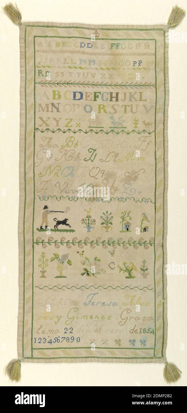 Rectangular embroidery sampler hires stock photography and images Alamy