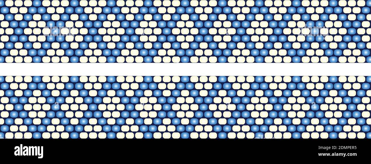 Vector seamless pattern of beads Stock Vector Image & Art - Alamy