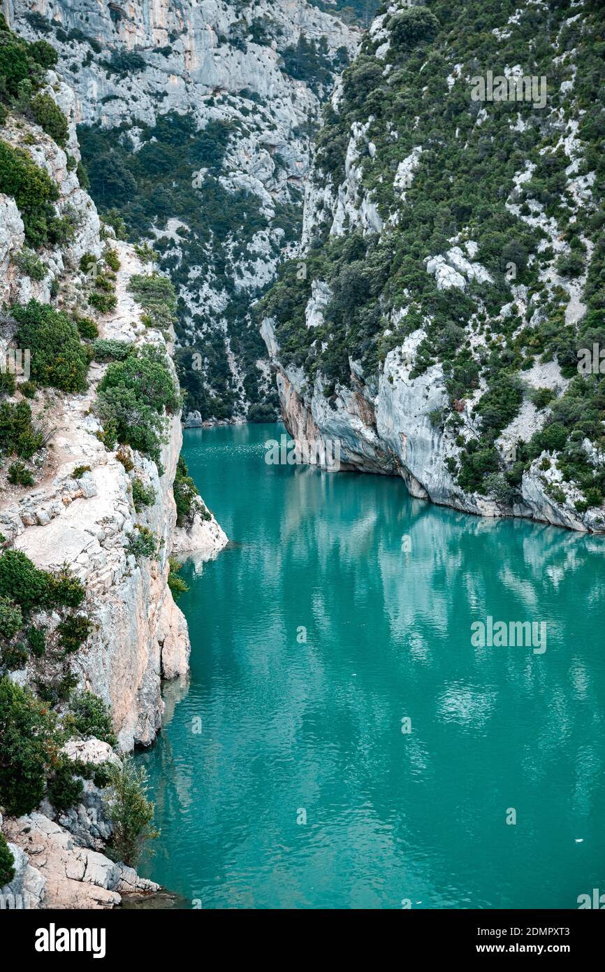 gorges du verdon, Vernon, france Stock Photo - Alamy