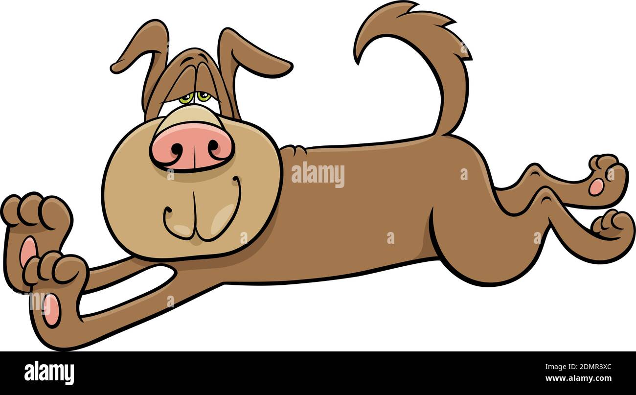 Cartoon illustration of funny stretching sleepy dog comic animal character Stock Vector Image & Art - Alamy Cartoon illustration of funny stretching sleepy dog comic animal character Stock Vector Image & Art - Alamy