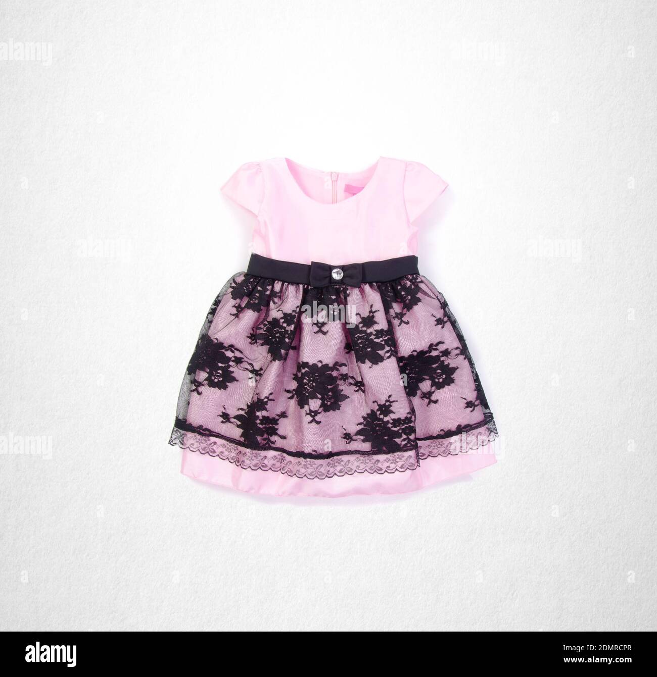 Pink Dress Against White Background Stock Photo Alamy