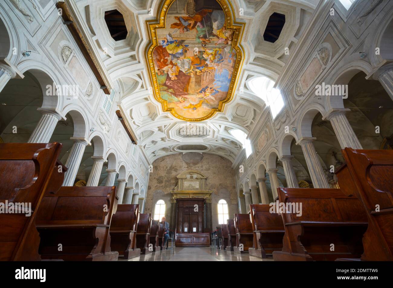 San Pietro in Vincoli Church, Rome, Italy, Europe Stock Photo