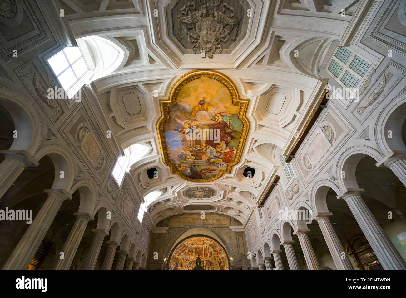 San Pietro in Vincoli Church, Rome, Italy, Europe Stock Photo