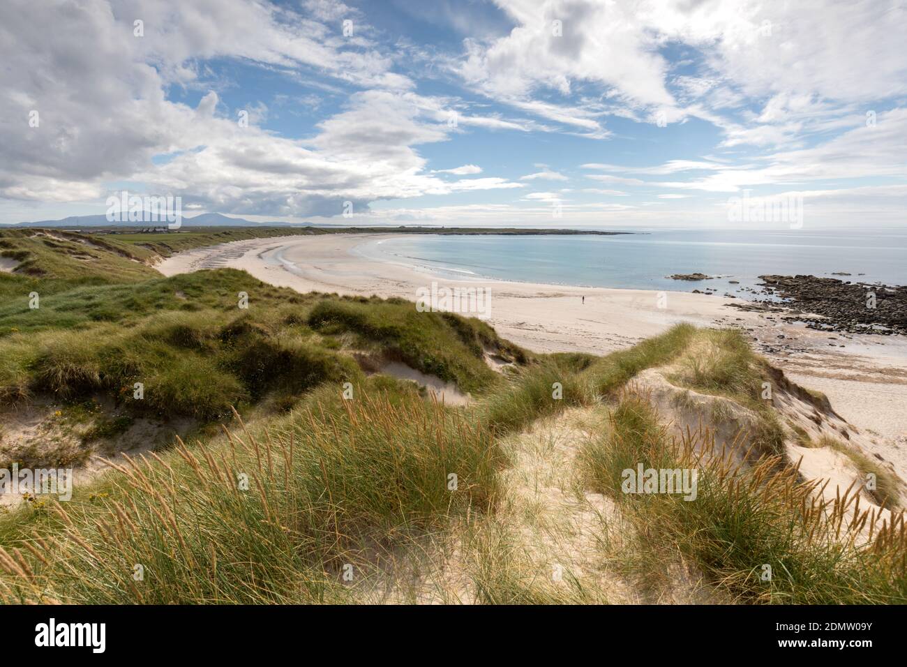 Culla Bay, Benbecula, Outer Hebrides Stock Photo