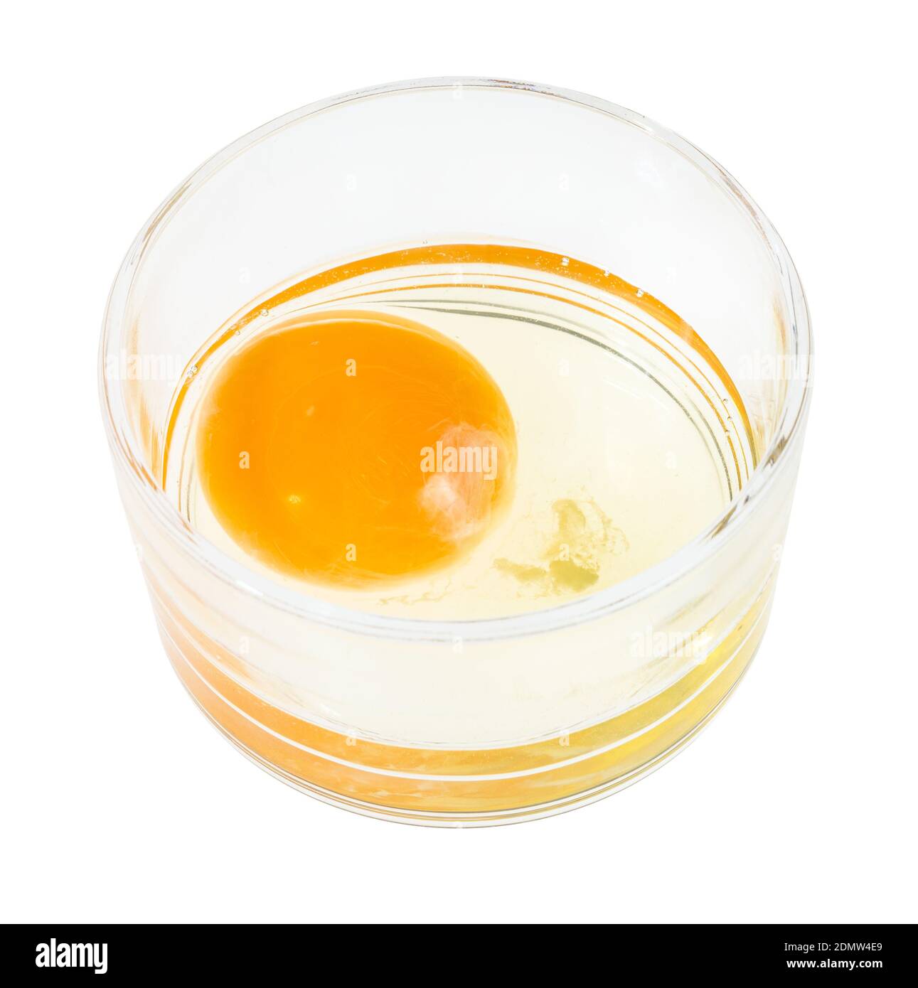 Cracked egg yolk glass hi-res stock photography and images - Alamy